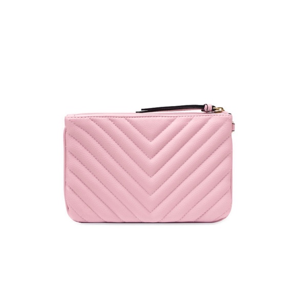 🌻4/$25 Embellished V-Quilt Night Out Wristlet - Picture 3 of 4